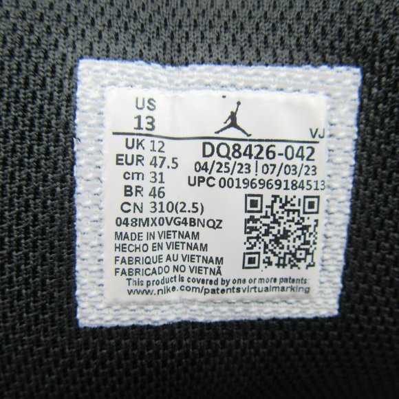 Air Jordan 1 Mid Sneakers Mens Size 13 Royal Blue Black White NEW - Picture 11 of 15